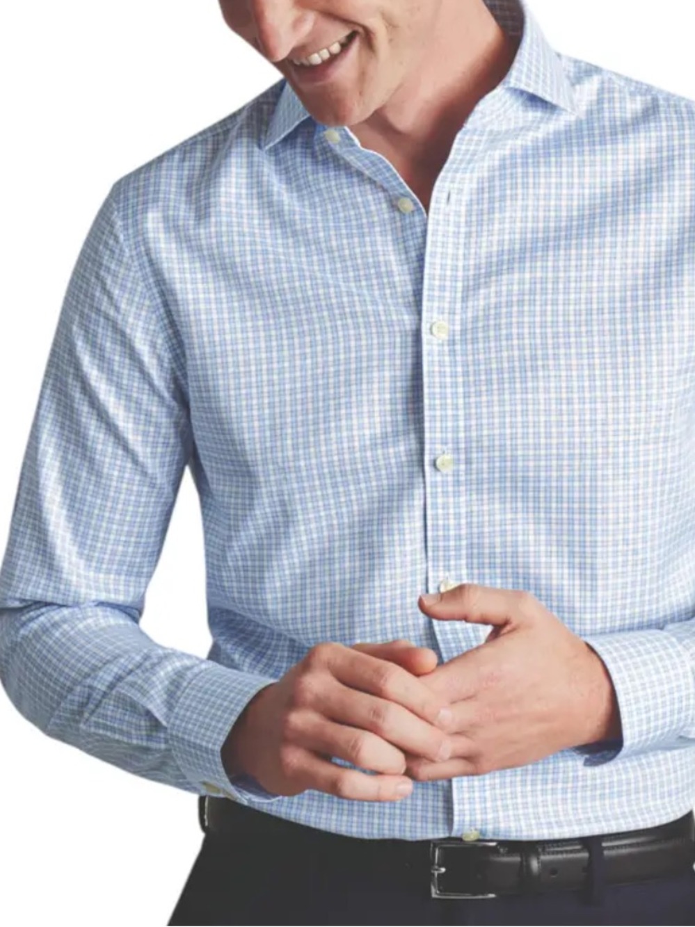 Charles Tyrwhitt Non-Iron Twill Check Shirt